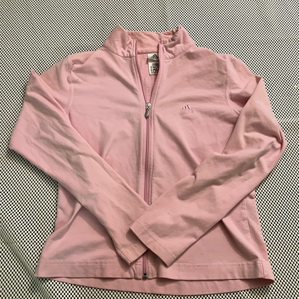 Adidas Pink Sweater: Sporty Chic, Bold Elegance, Active Fashion Statement!
